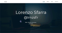 Desktop Screenshot of lorenzosfarra.com